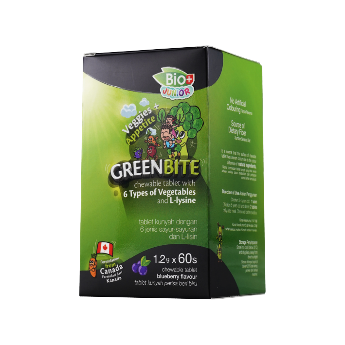 Bio+ Junior GreenBite Chewable Tablet